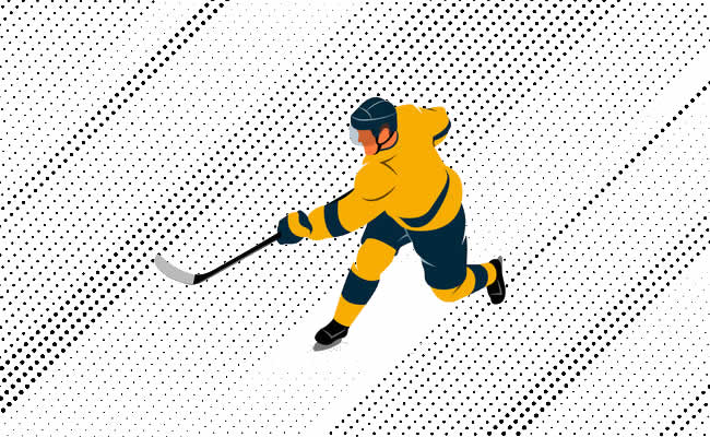 Desenhos de Hockey para colorir