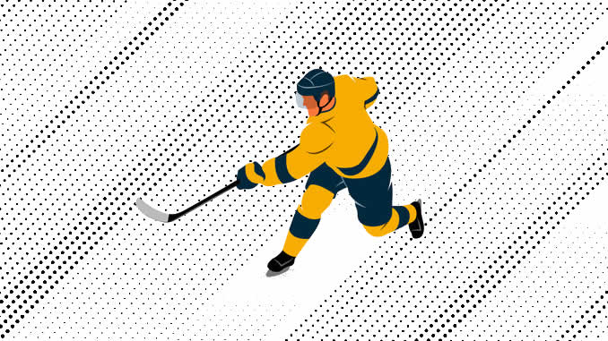 Desenhos de Hockey para pintar