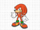 Desenhos de Knuckles the Echidna para colorir