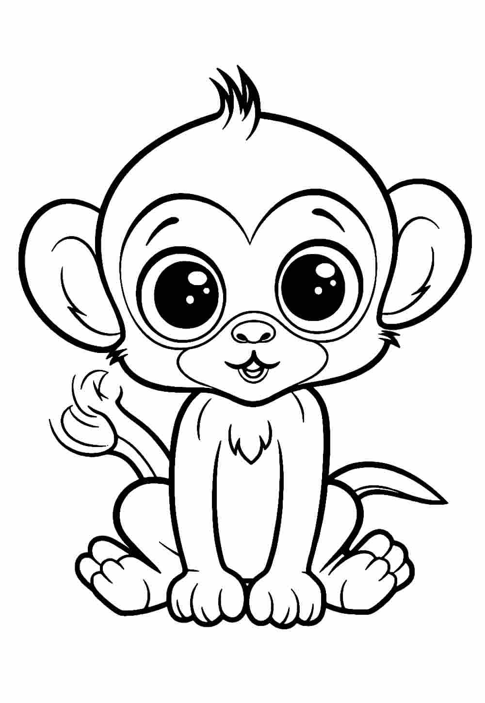 Desenho de Macaco