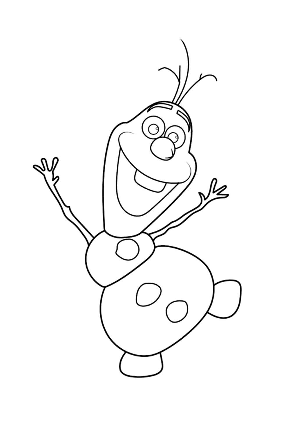 Desenho de Olaf