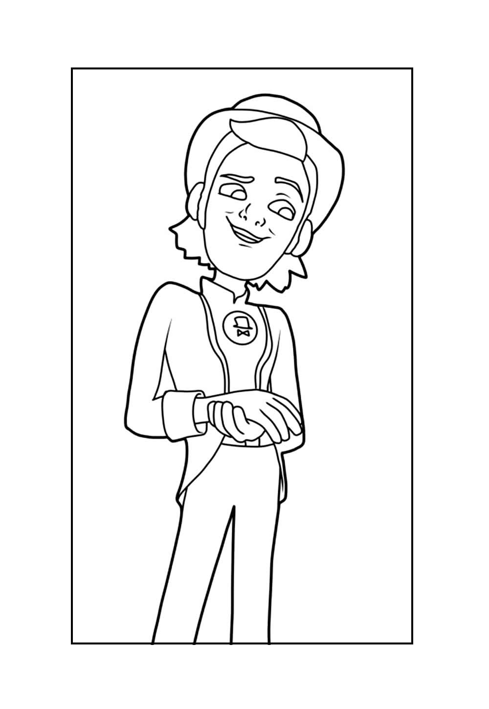 Desenho de Patrulheiros em Ação