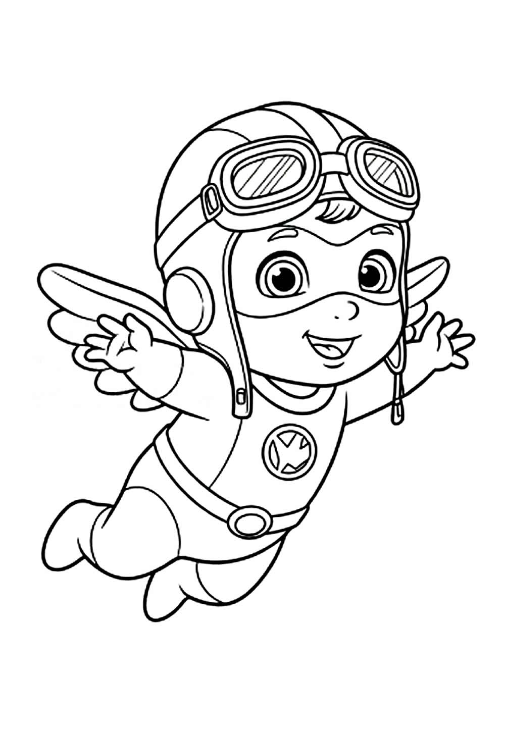 Desenho de Patrulheiros em Ação para colorir