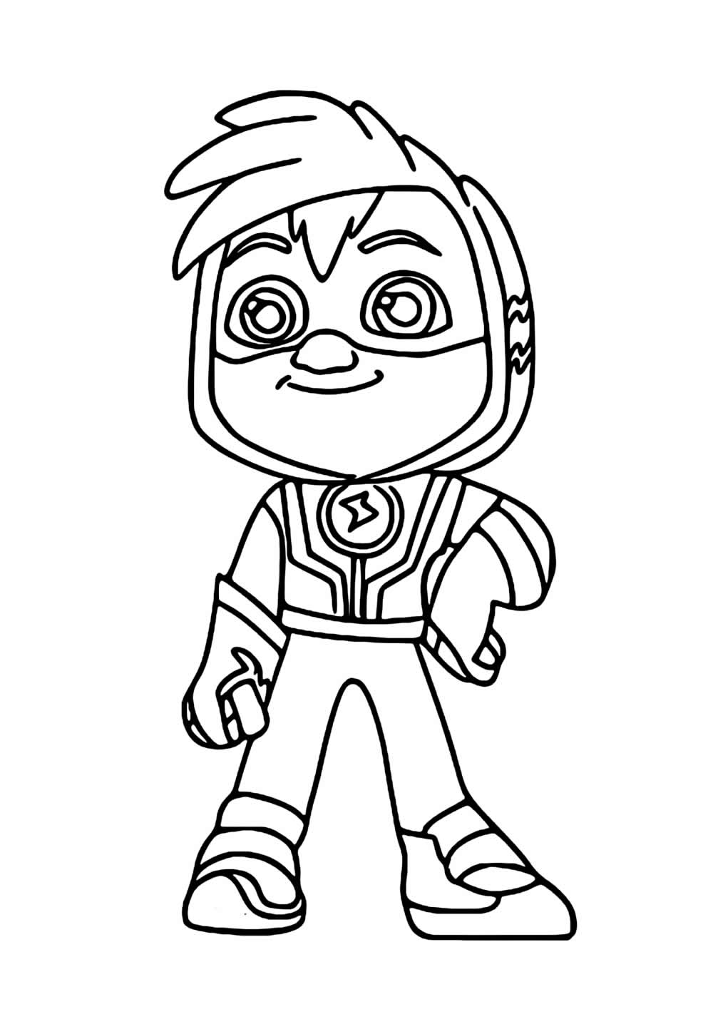 Desenho de Patrulheiros em Ação para imprimir