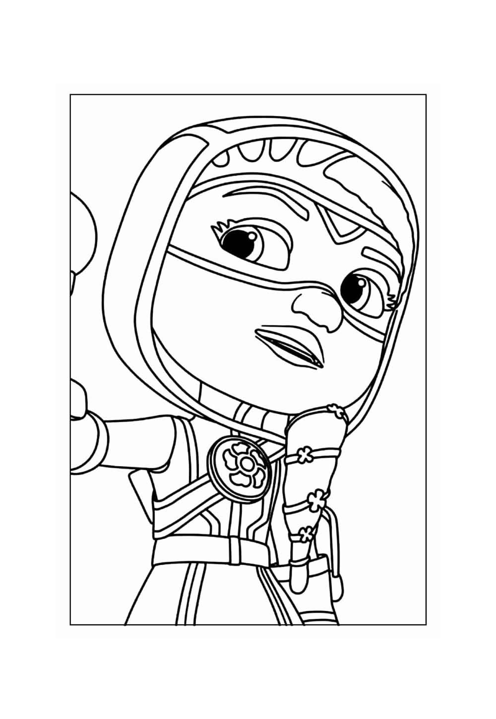 Desenho de Patrulheiros em Ação para colorir