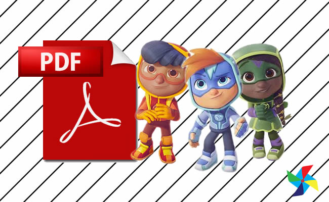 Desenhos de Patrulheiros em Ação em PDF