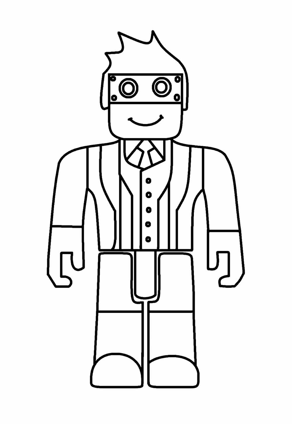 Desenhos Roblox Colorir