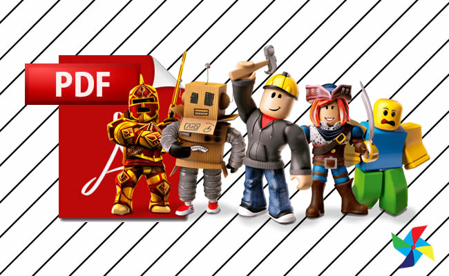 Desenhos do Roblox em PDF