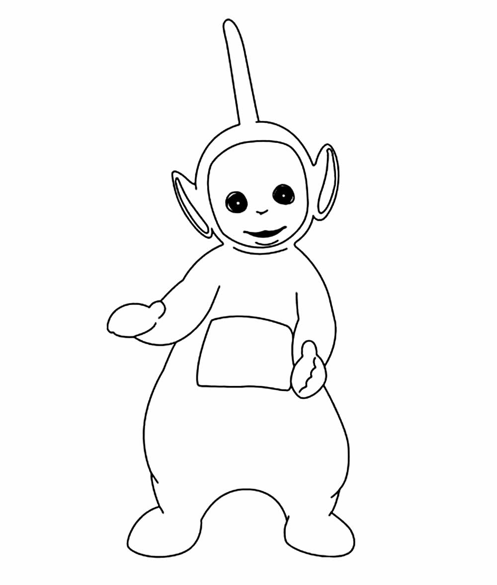 Teletubbies para pintar