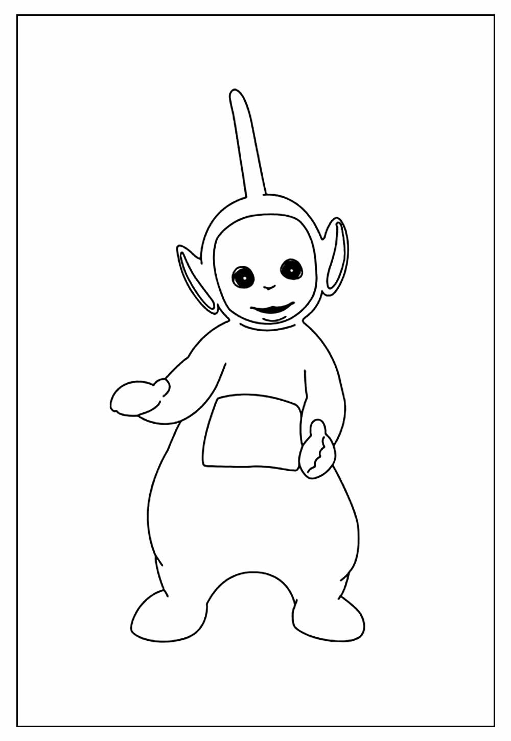 Imagem de Teletubbies para colorir