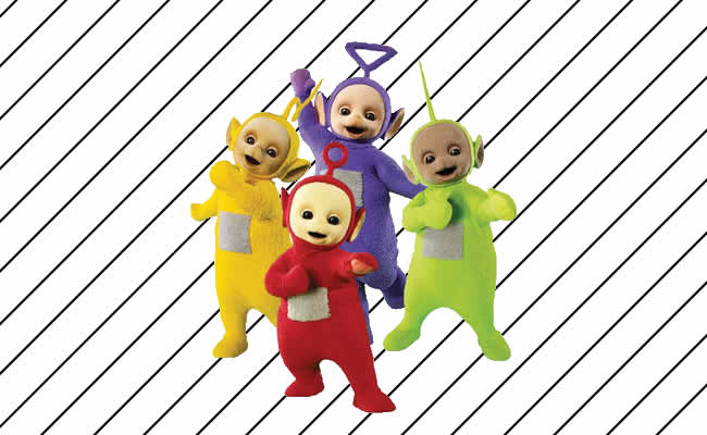 Desenhos dos Teletubbies para colorir