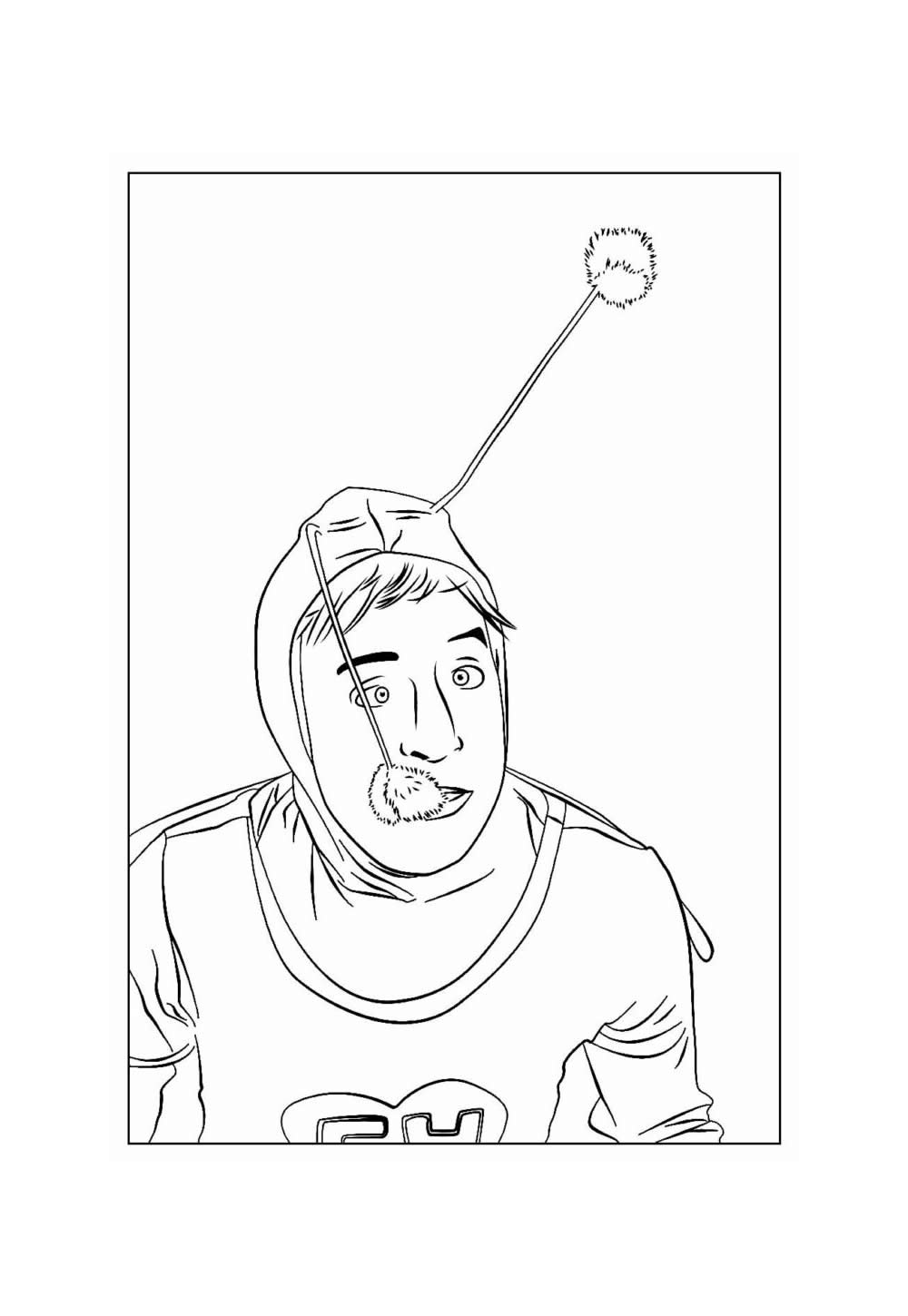 Desenho de Chapolin para colorir