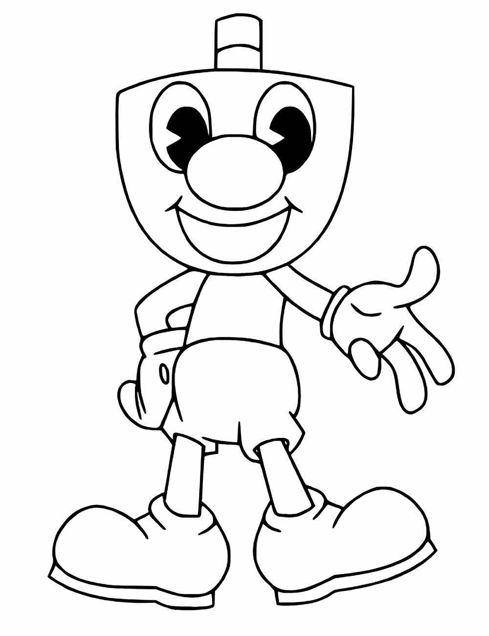 Desenho de Cuphead