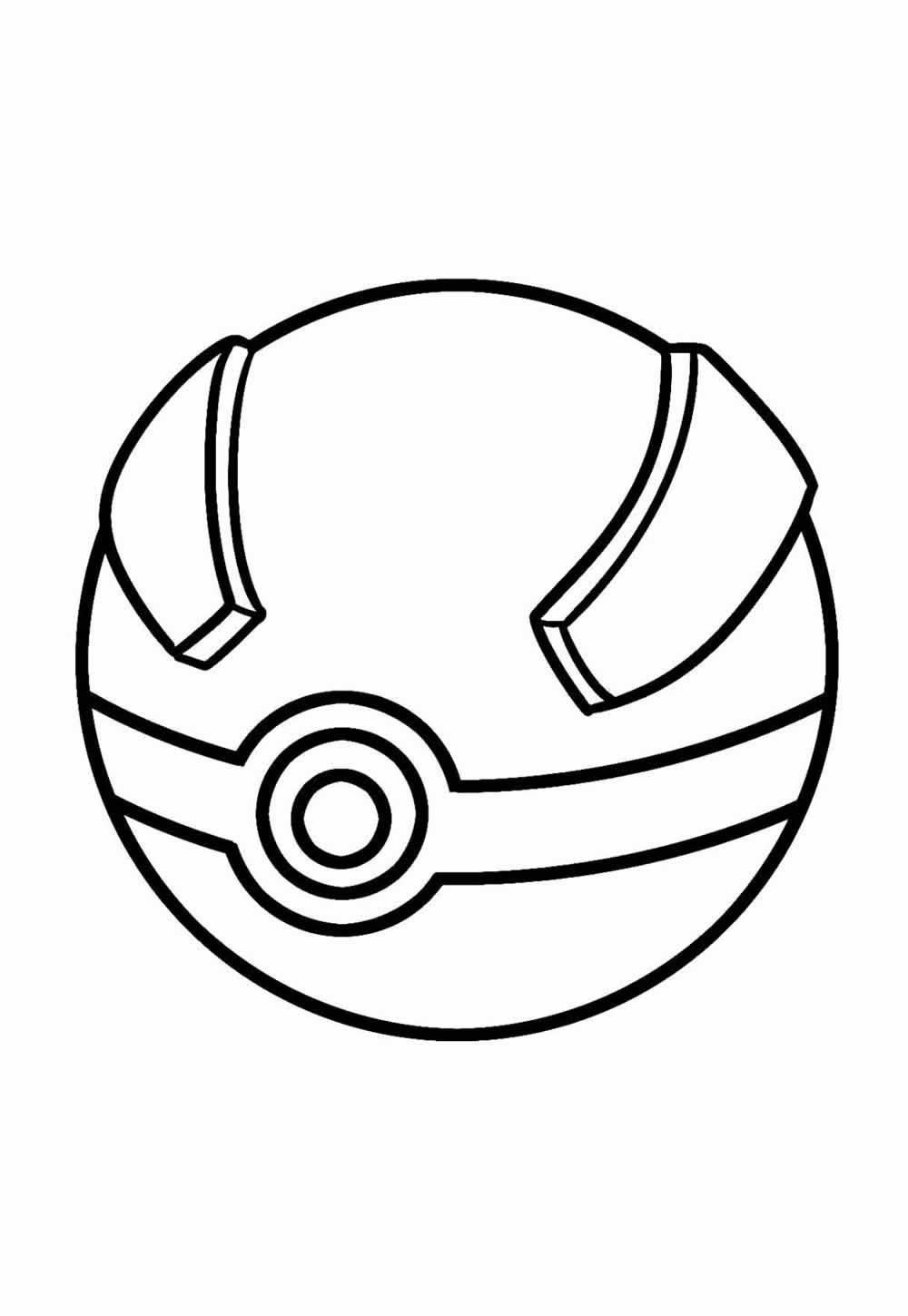 Desenho Bola Pokémon