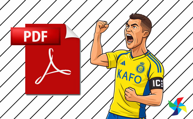 Desenhos de Cristiano Ronaldo em PDF