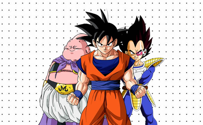 Desenhos de Dragon Ball Z para colorir e pintar