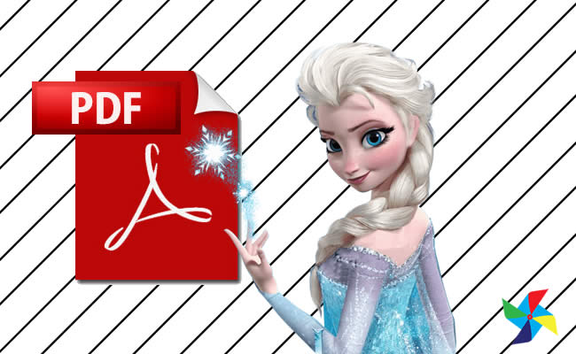 Desenhos da Frozen em PDF