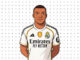 Desenhos de Mbappé para colorir