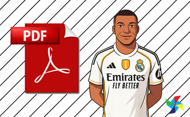 Desenhos de Mbappé em PDF