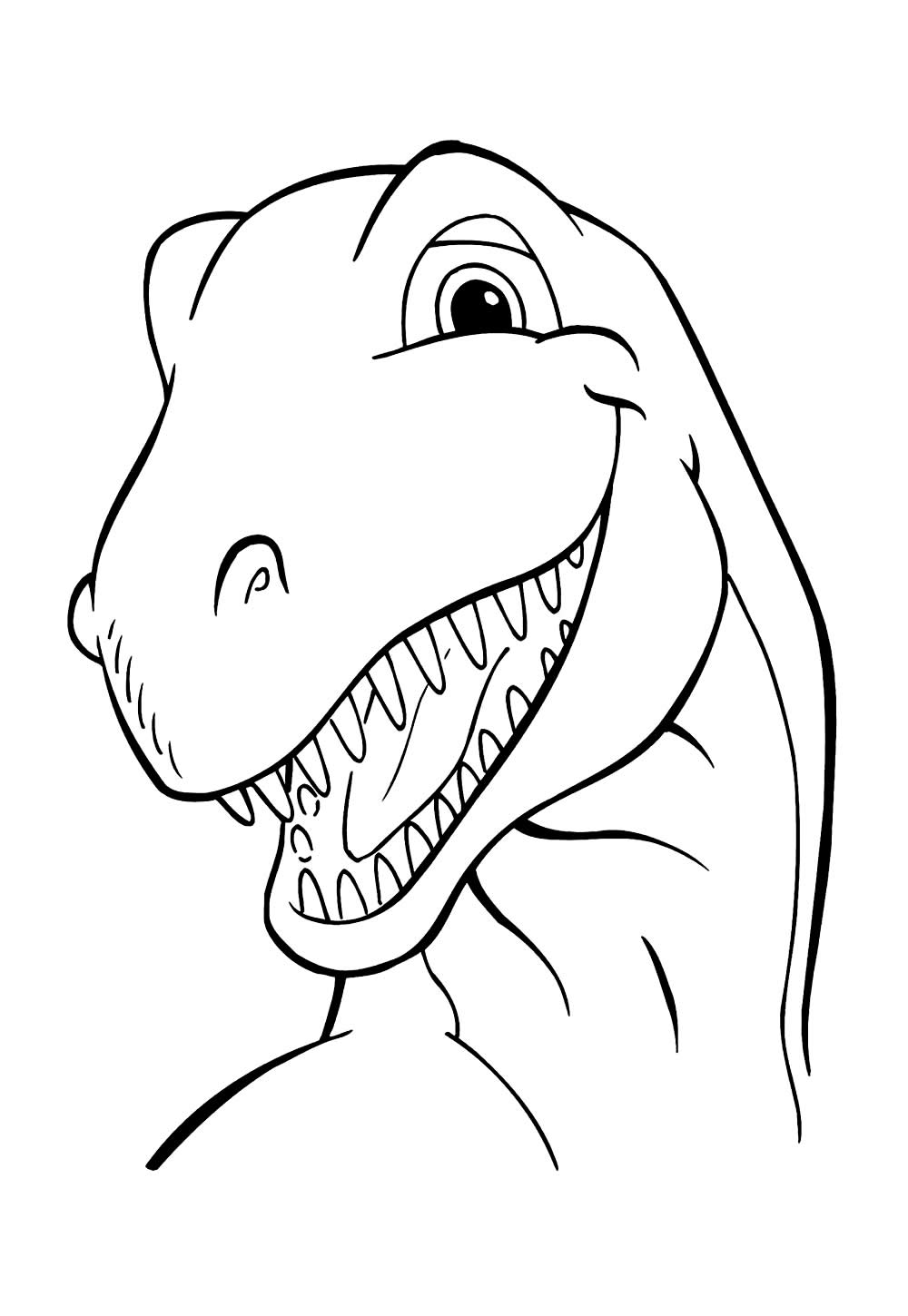 Dinossauro para colorir