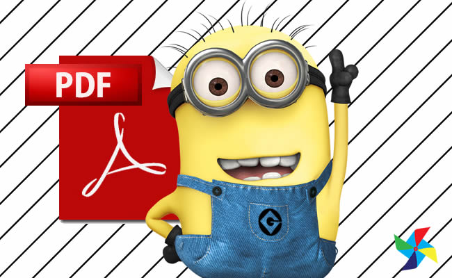 Desenhos dos Minions em PDF