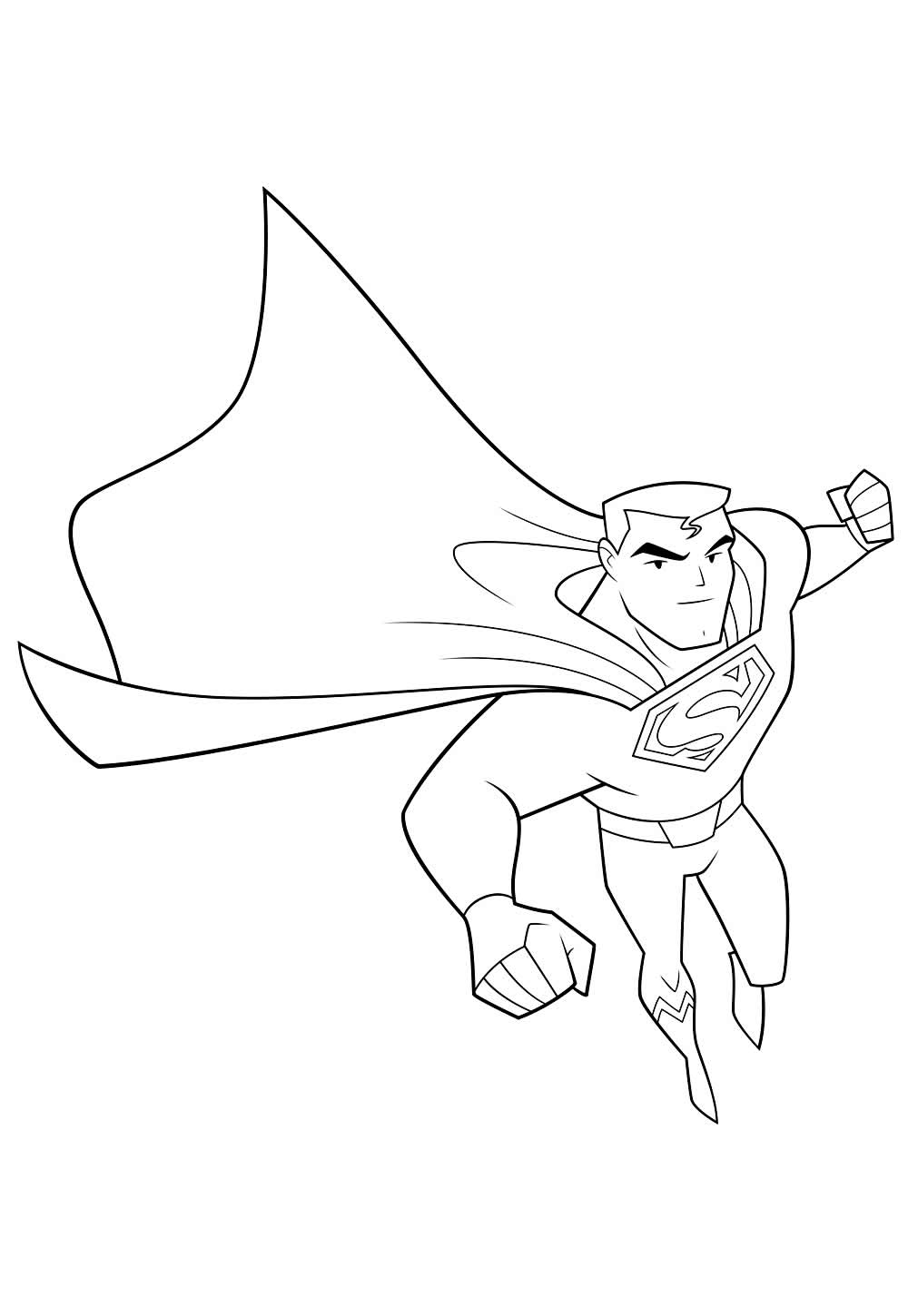 Desenho do Super-Homem