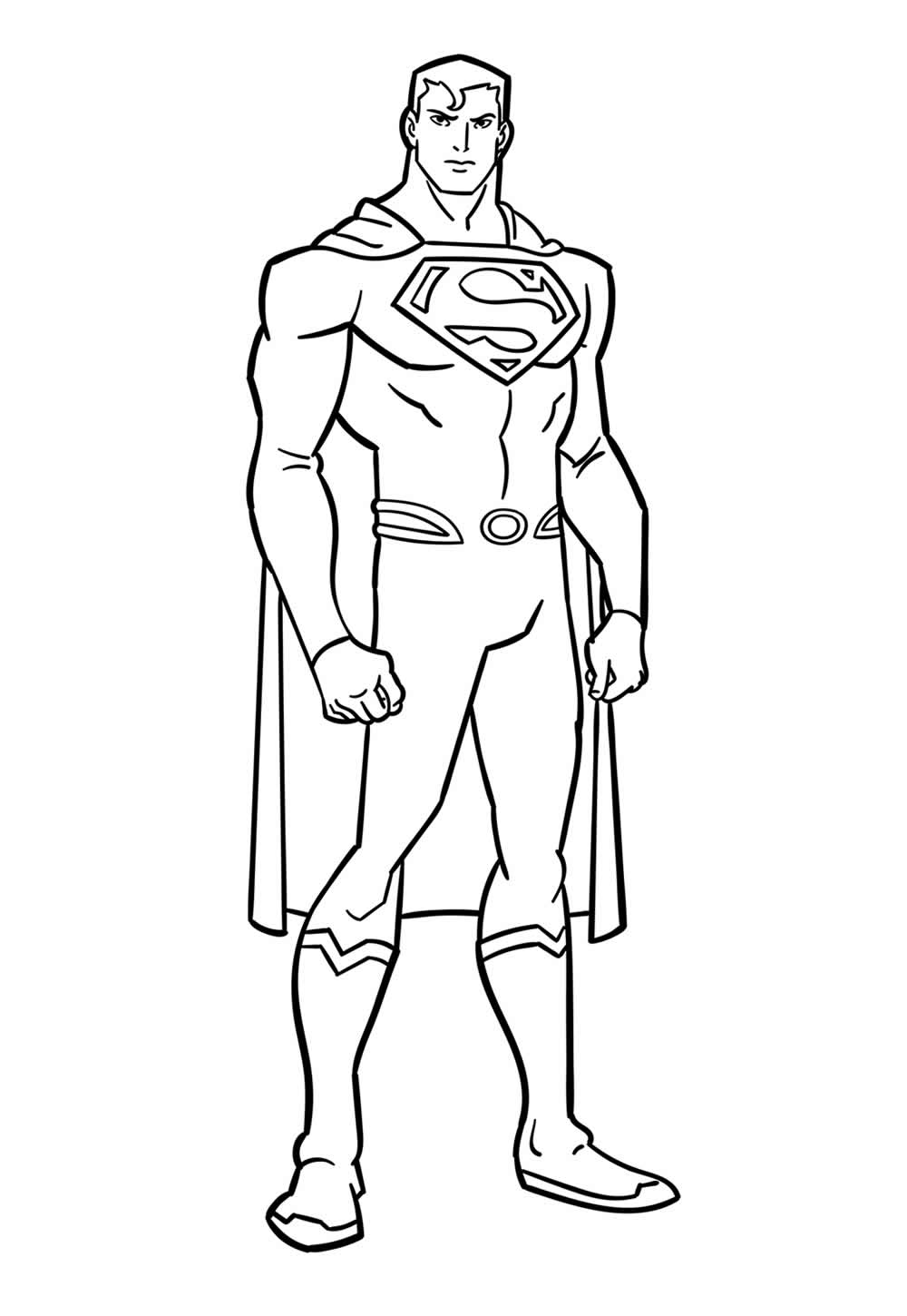 Desenho do Super-Homem