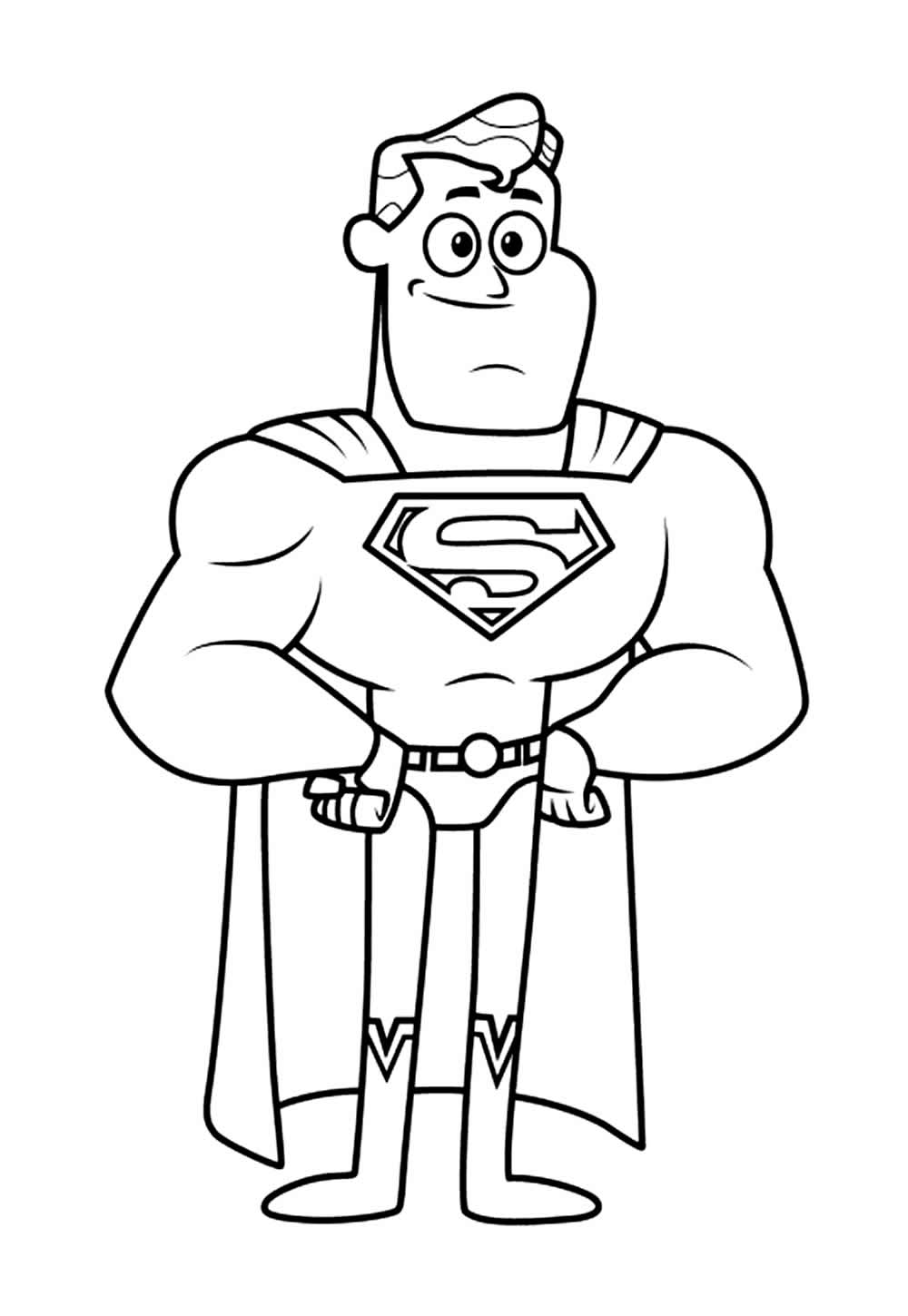 Desenho do Super-Homem