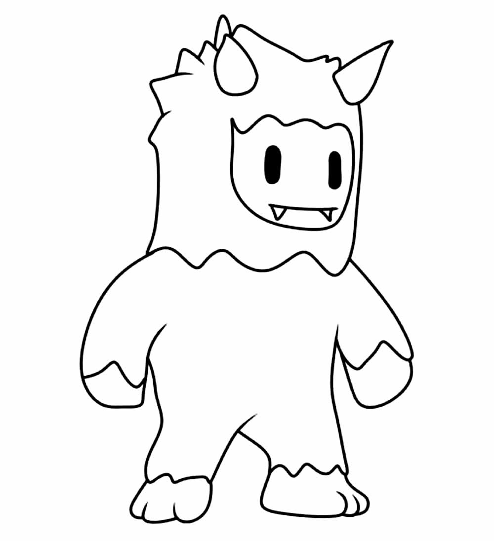 Desenhos de Stumble Guys para colorir, baixar e imprimir - Coloring Pages SK