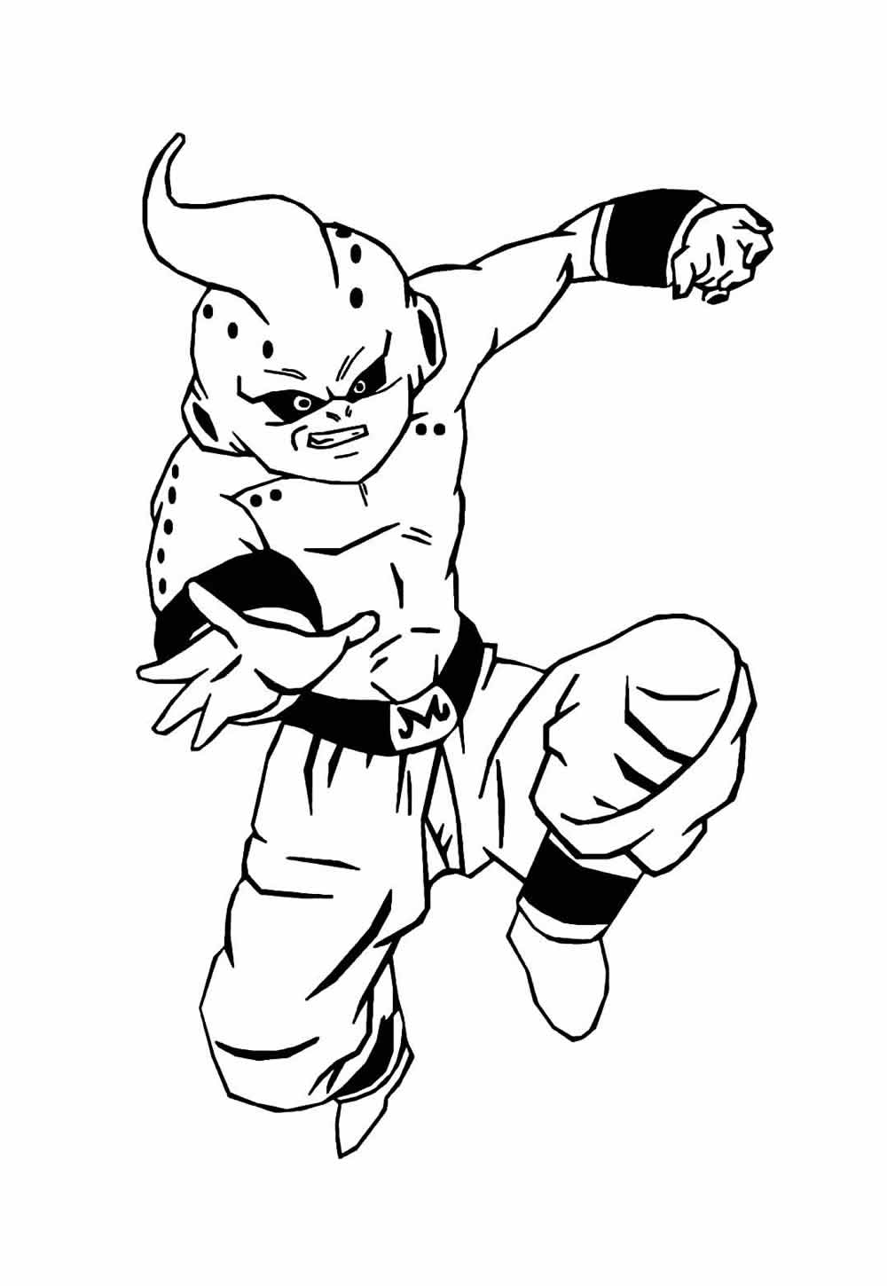 Desenhos Majin Boo Colorir