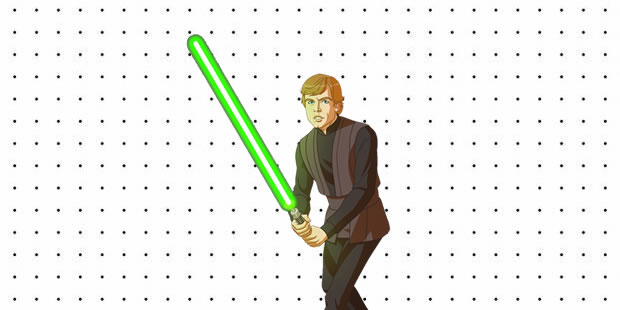 Desenho de Star Wars em PDF