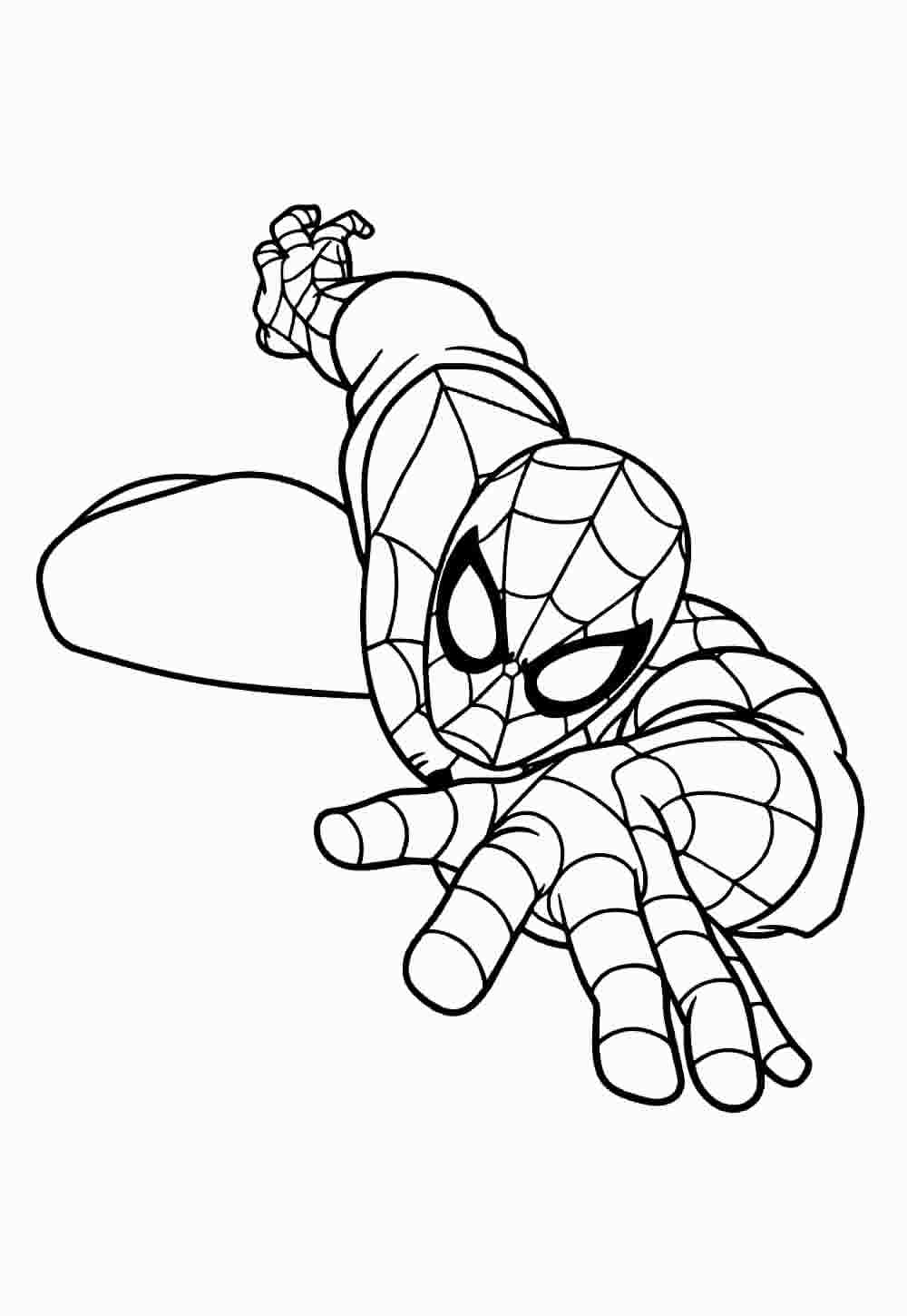 Desenho do Homem-Aranha