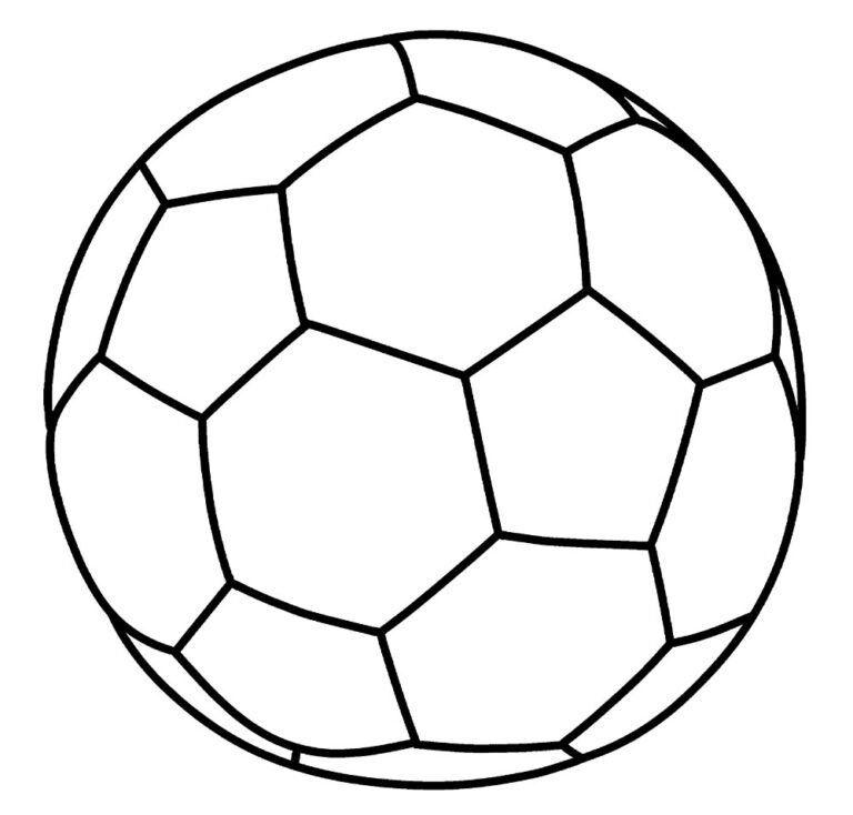 Imagens de Bola de Futebol para imprimir - Bora Colorir