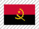 Bandeira da Angola - Imprimir - Imagem