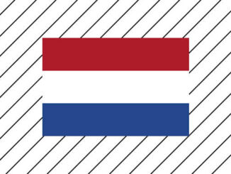 Holanda para imprimir - Bandeira