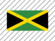 Bandeira da Jamaica para Imprimir