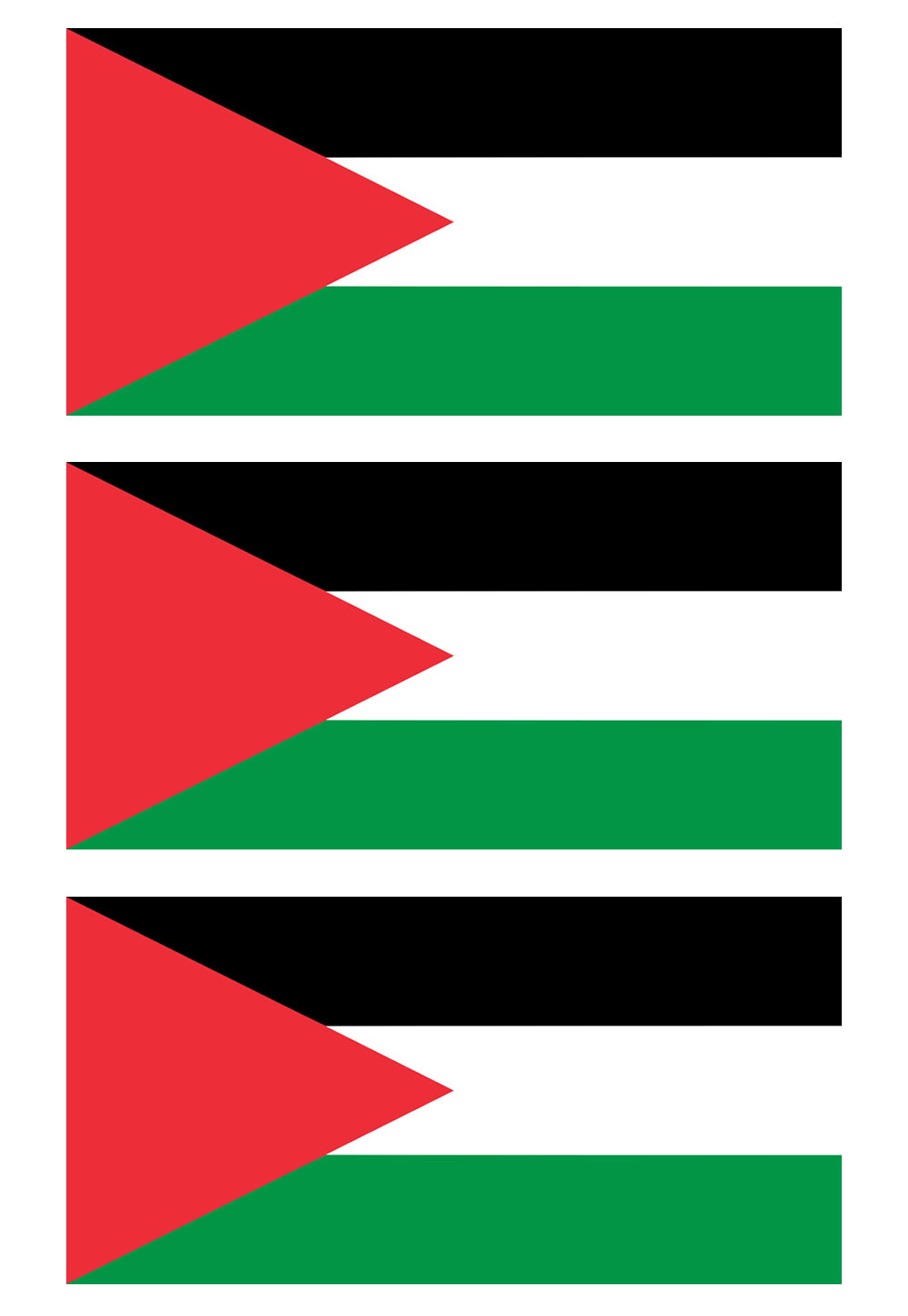 Bandeiras da Palestina para imprimir