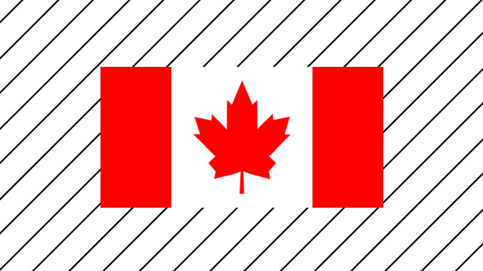 Imprimir Bandeira do Canadá