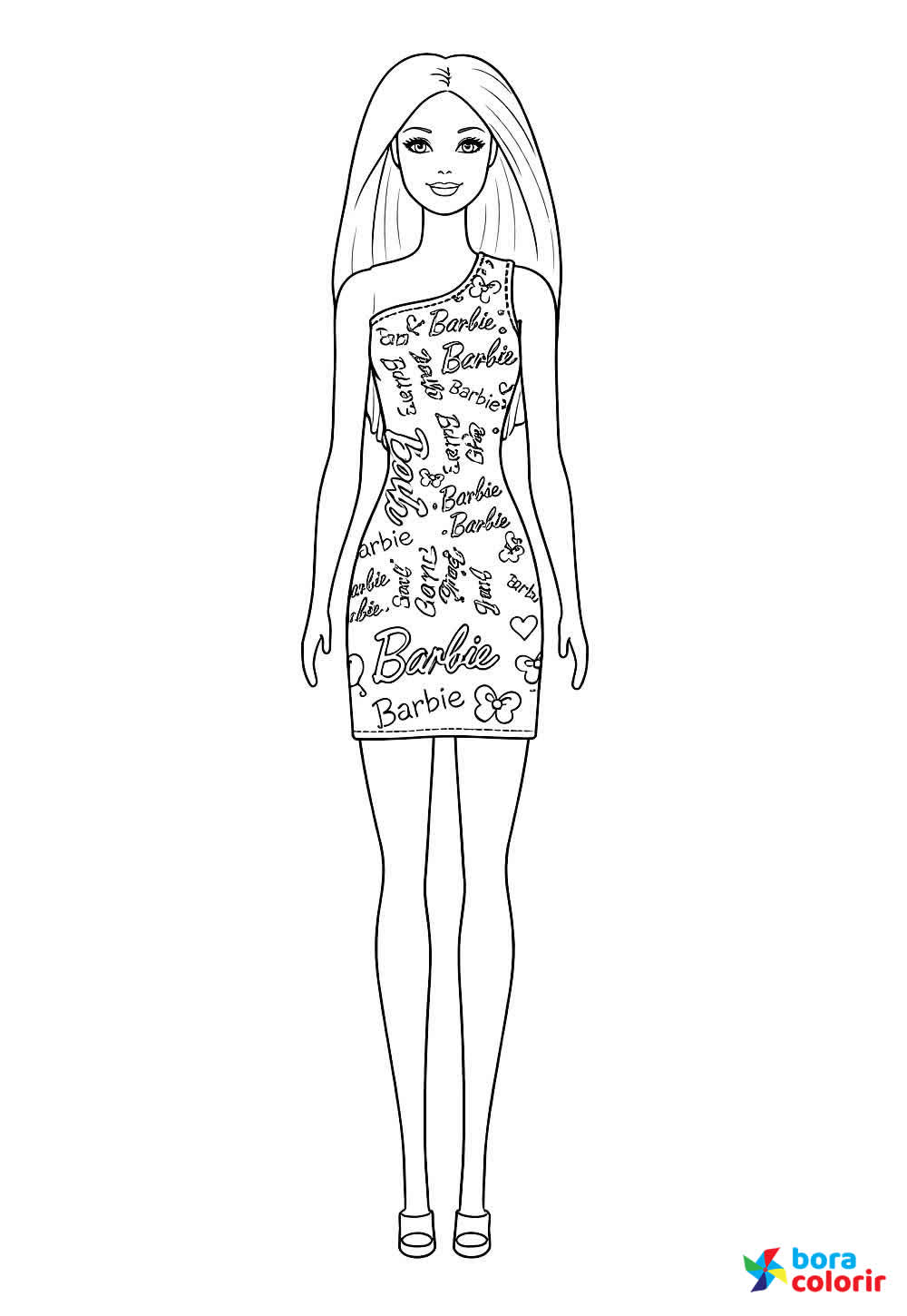Barbie com Vestido