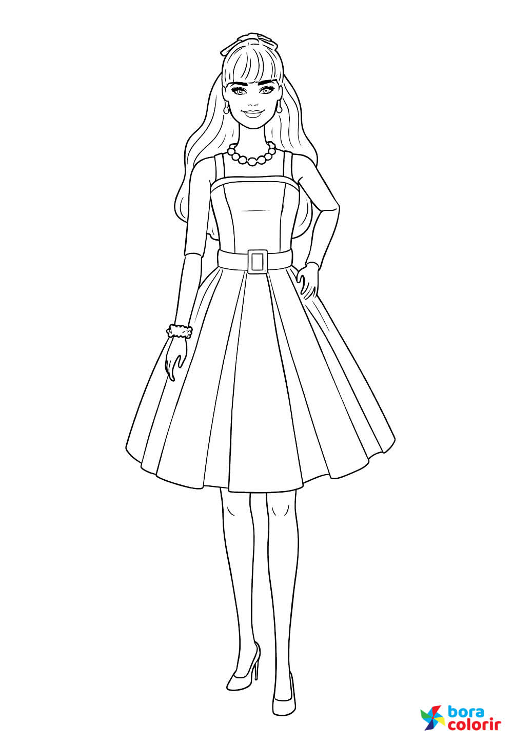 Barbie com Vestidinho