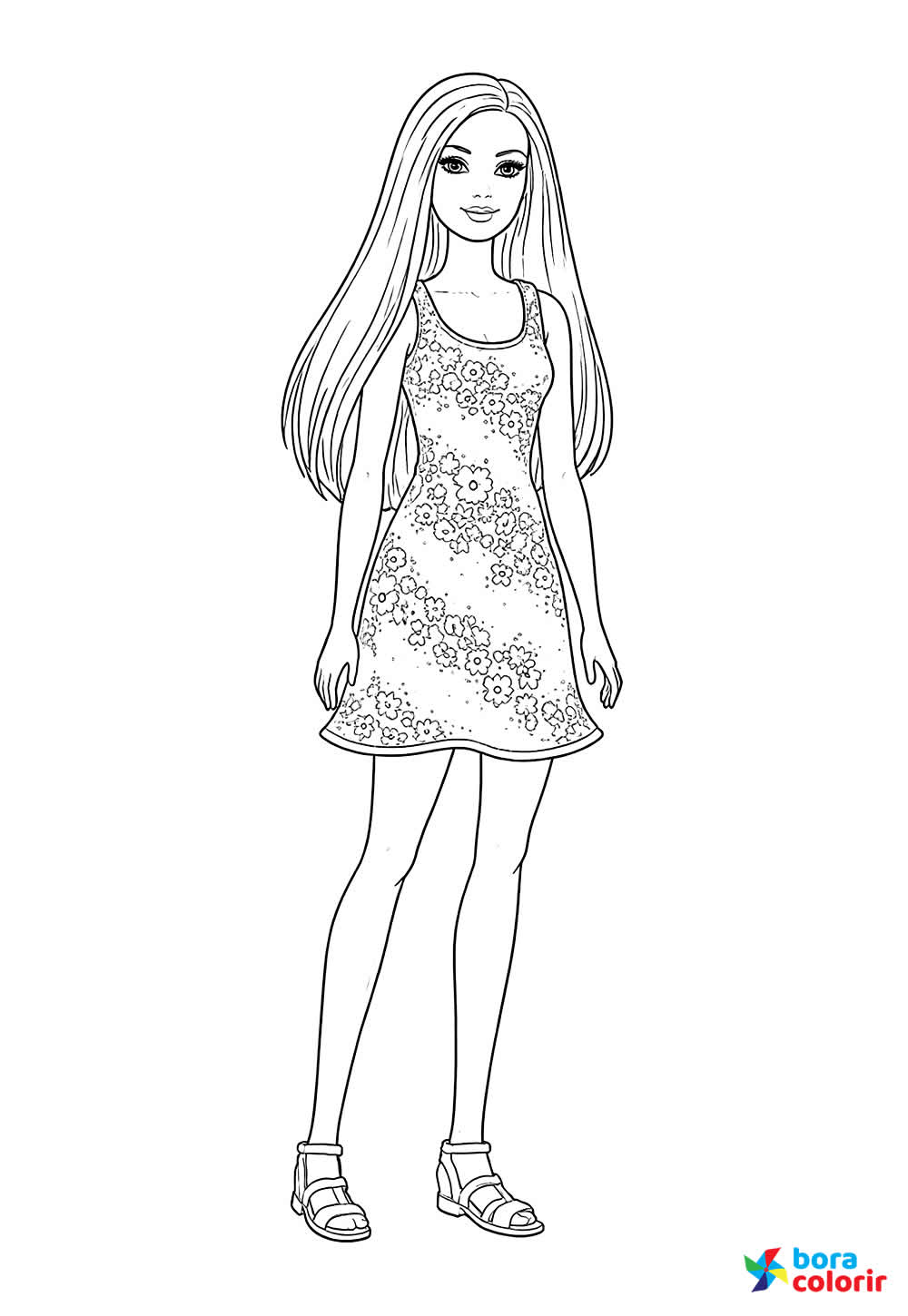 Barbie com Look Fashion