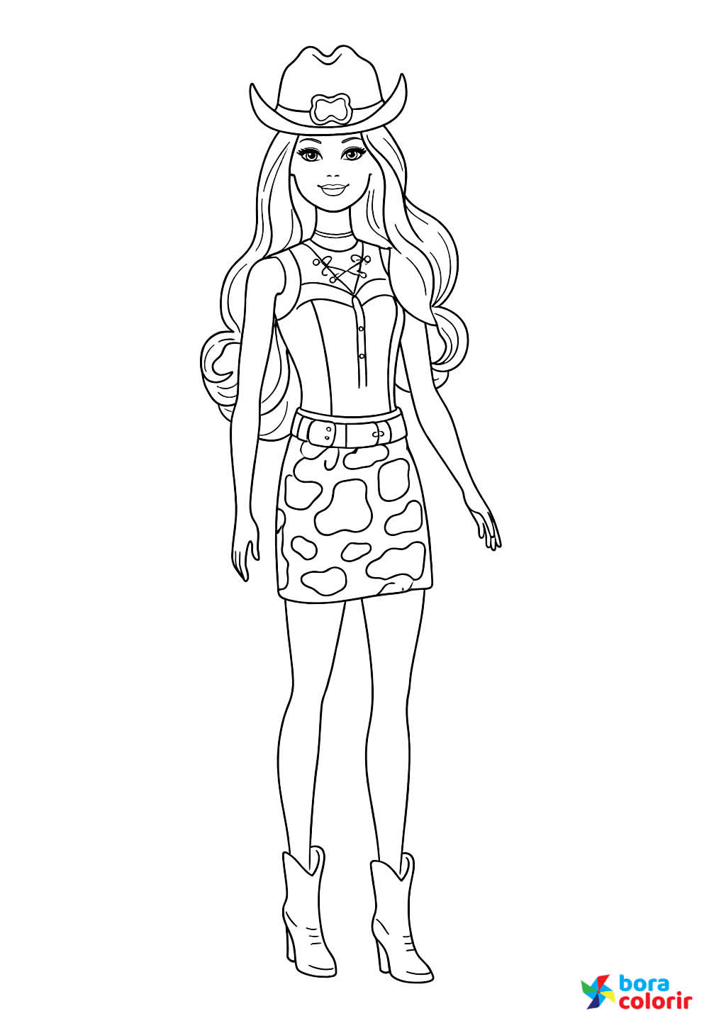 Barbie com Look Fashion