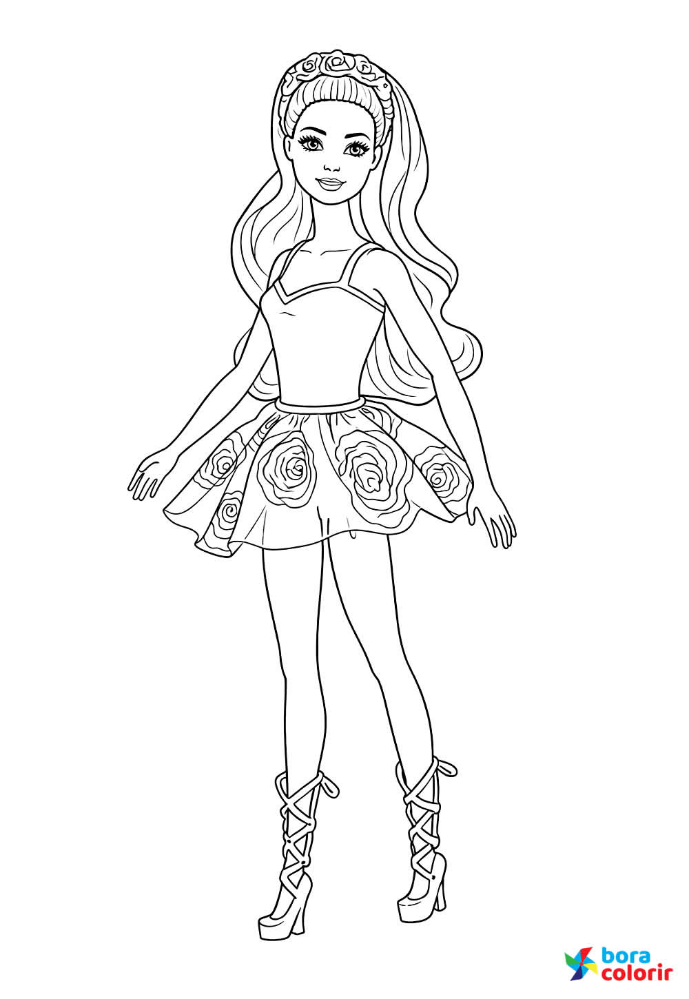 Barbie com Look Fashion