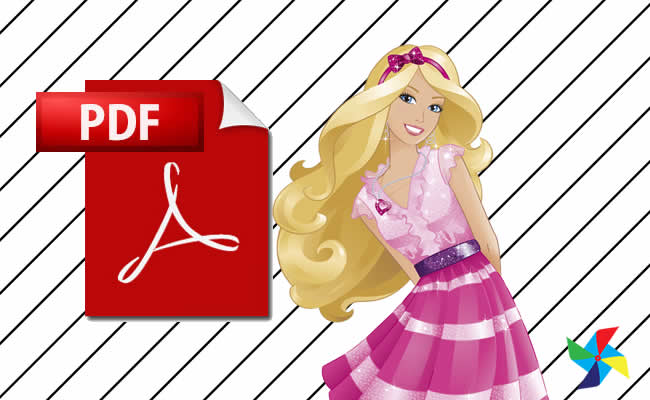 Desenhos da Barbie em PDF
