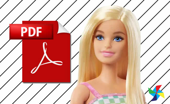 Desenhos da Barbie em PDF