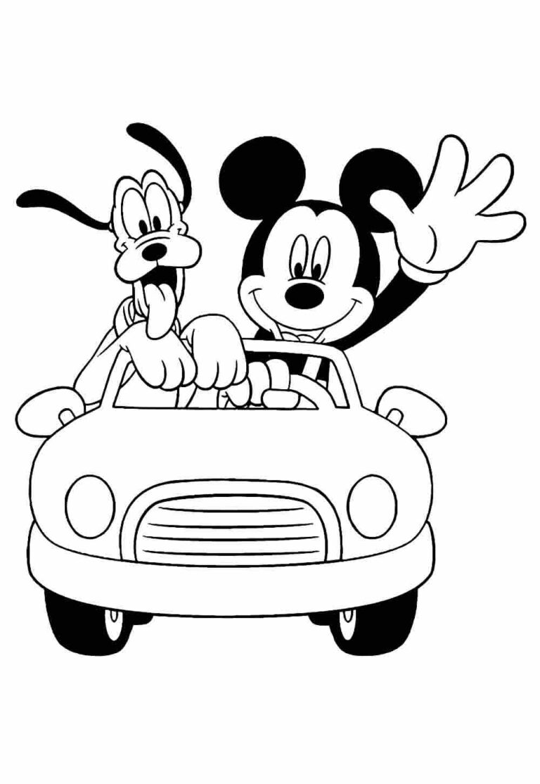 Desenhos Do Mickey Para Colorir Bora Colorir