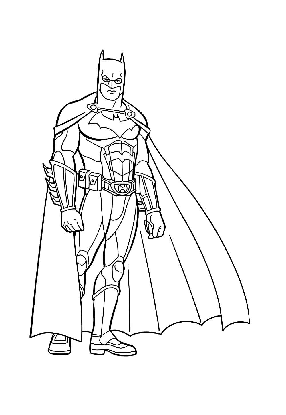 Batman para colorir