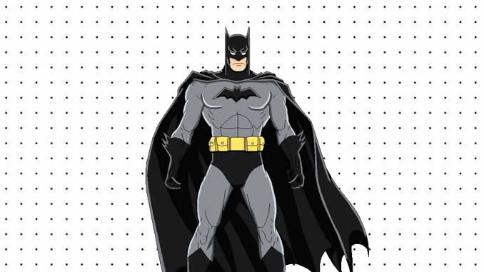 Desenhos de Batman para colorir