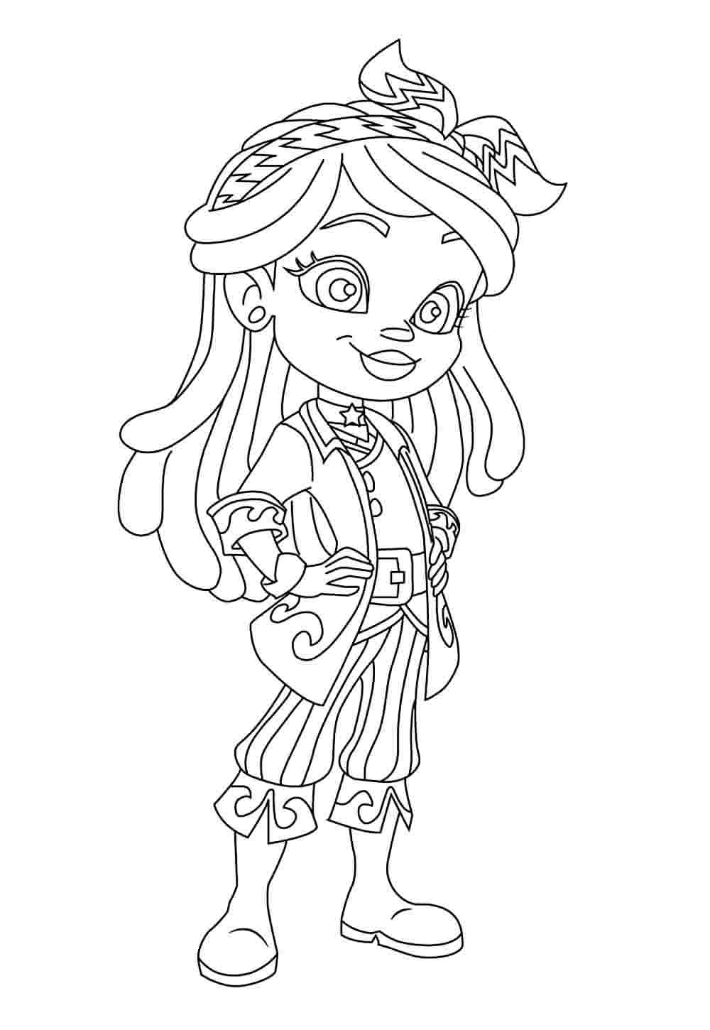 Desenho de Lorelai para colorir e pintar