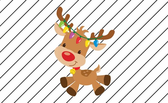 Desenhos Fofos De Natal Para Colorir Bora Colorir